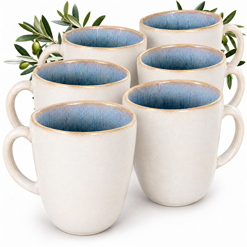 Tazze mug Porto Horizon, set da 6