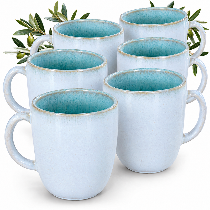 Tazze mug Porto Lagoon, set da 6