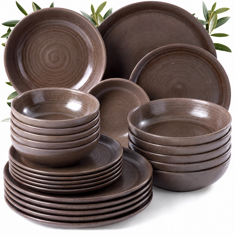 Servizio di piatti Algarve Cocoa