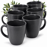 Tazze mug Algarve Basalt, set da 6